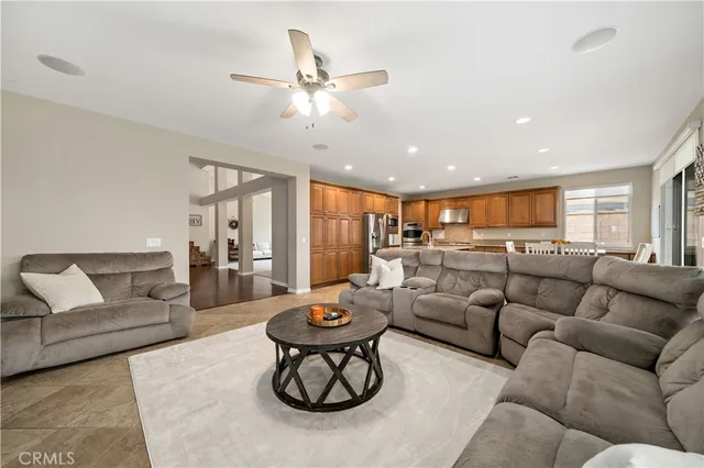 a kitchen with counter top space cabinets and stainless steel appliances