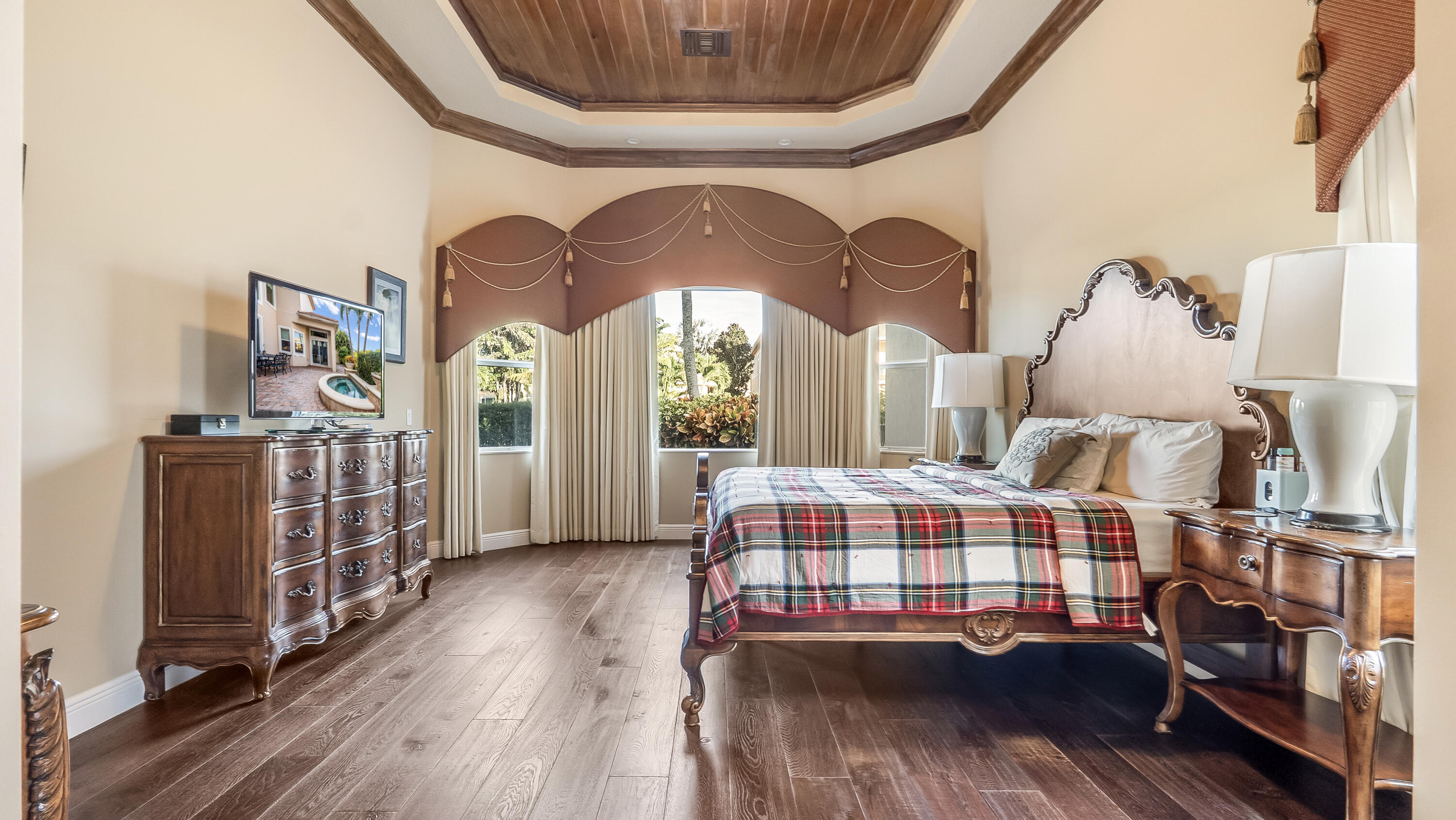 17384 Vistancia Circle Boca Raton, FL 33496 - Photo 19 of 52 a bedroom with two beds and wooden floor