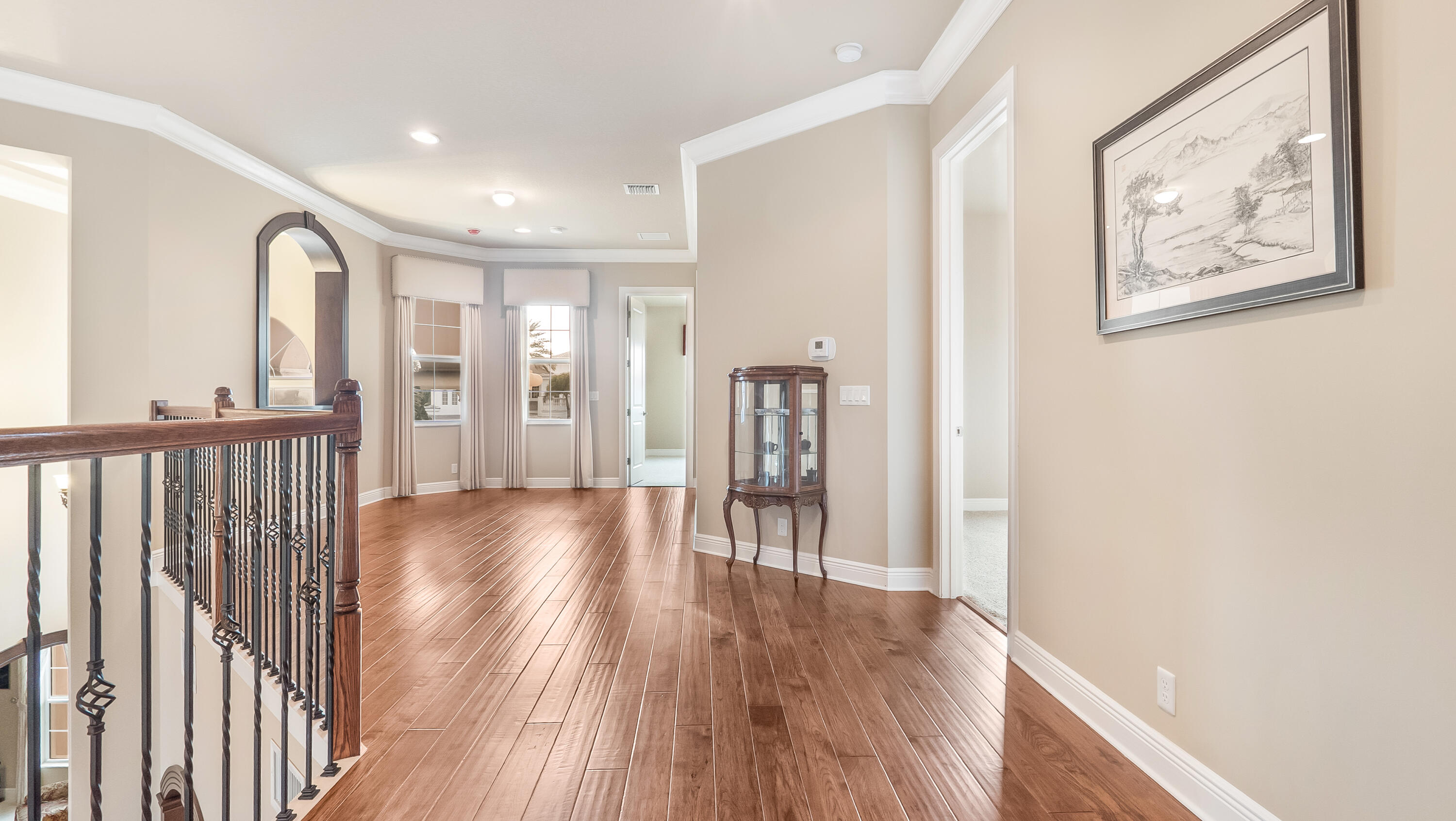 17384 Vistancia Circle Boca Raton, FL 33496 - Photo 36 of 52 a view of gallery with wooden floor