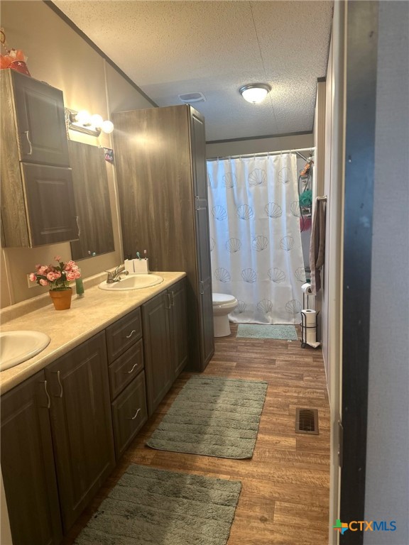 849 Rustler Pass Kyle, TX 78640 - Photo 7 of 10 a bathroom with double vanity and a mirror