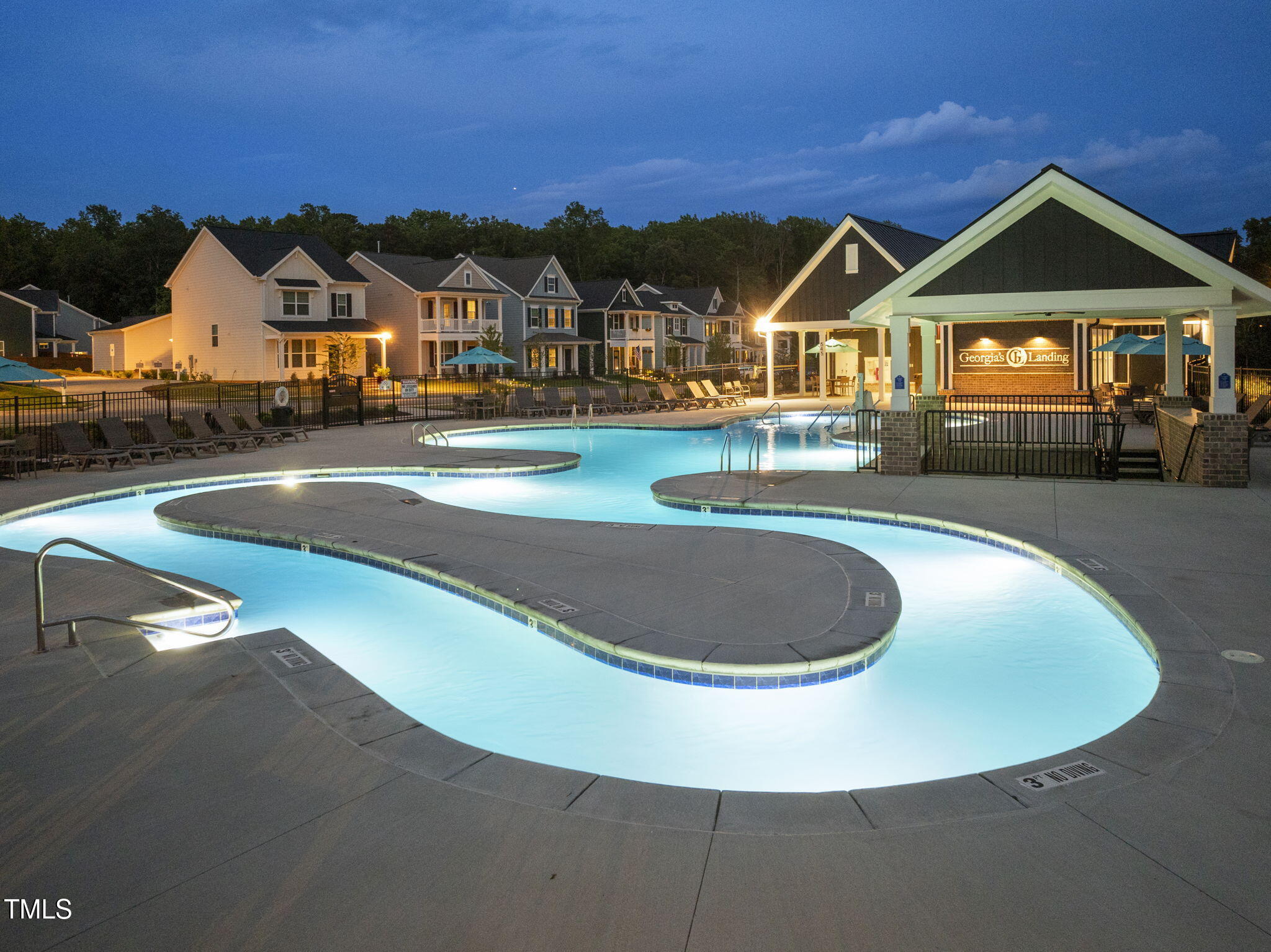 227 Augusta Pond Way, Unit 159 Raleigh, NC 27603 - Photo 48 of 51 Lazy River Dusk 2 - RAL - Georgias Landi