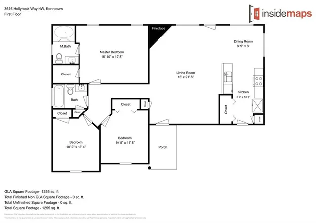 $2,100 | 3616 Hollyhock Way Northwest, Kennesaw, GA 30152