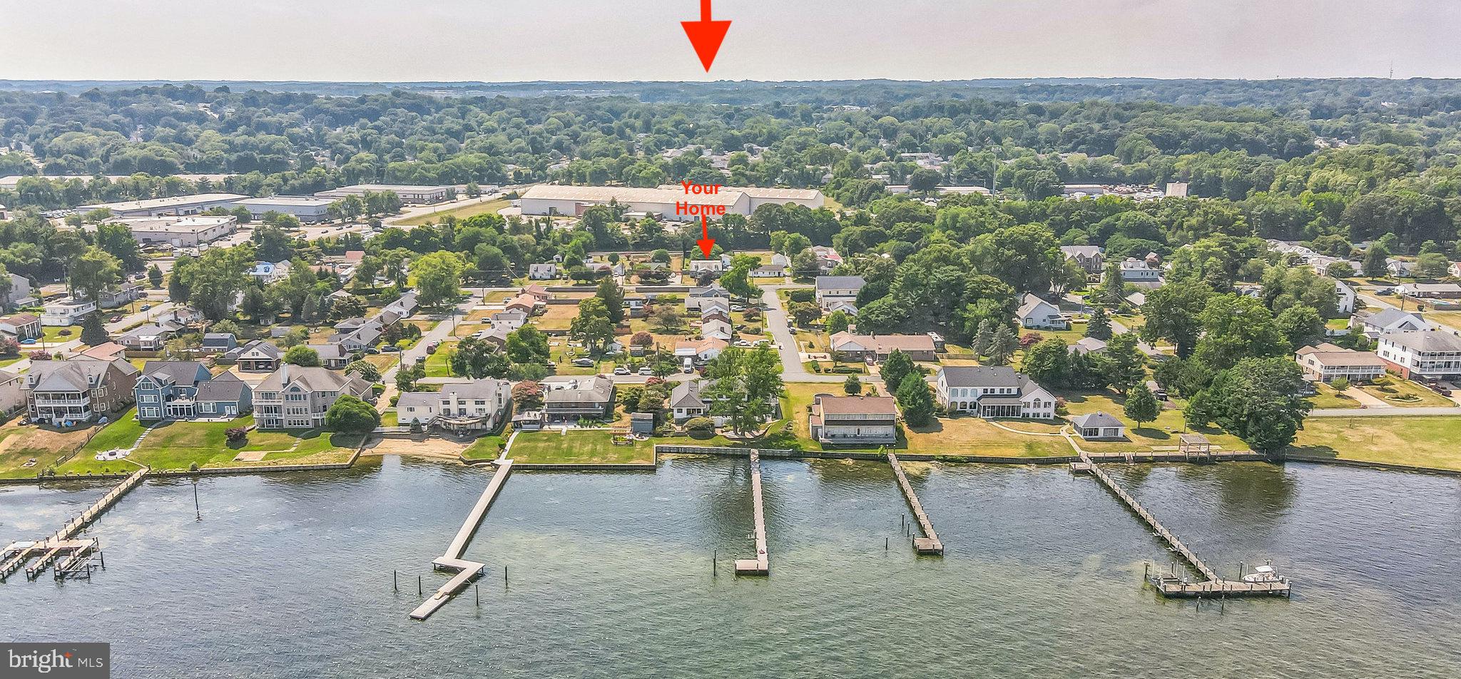14710 Featherstone Road Woodbridge, VA 22191 - Photo 32 of 33 Aerial view showing proximity