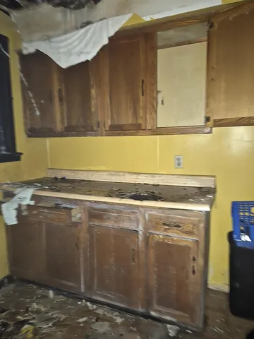 a view of a small space