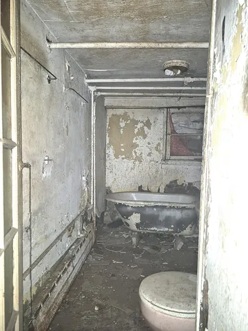 a view of water heater room