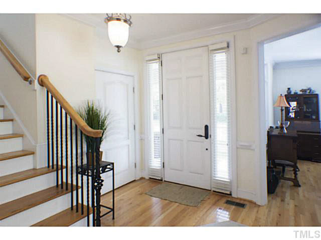 1172 Harp Street Raleigh, NC 27604 - Photo 3 of 25 a view of entryway with livingroom