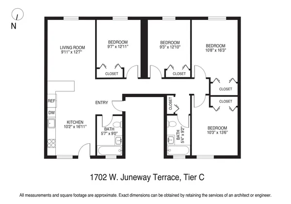 a picture of a park with a white wall and a painting