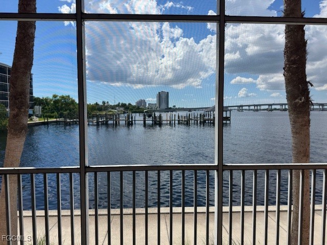 2743 First Street, Unit 104 Fort Myers, FL 33916 - Photo 13 of 32 a view of a balcony with lake view