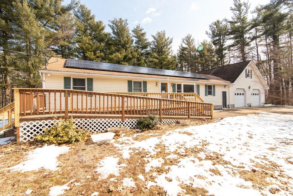 28 Damon Road Ashby, MA 01431 - Photo 34 of 34 a house view with a wooden fence