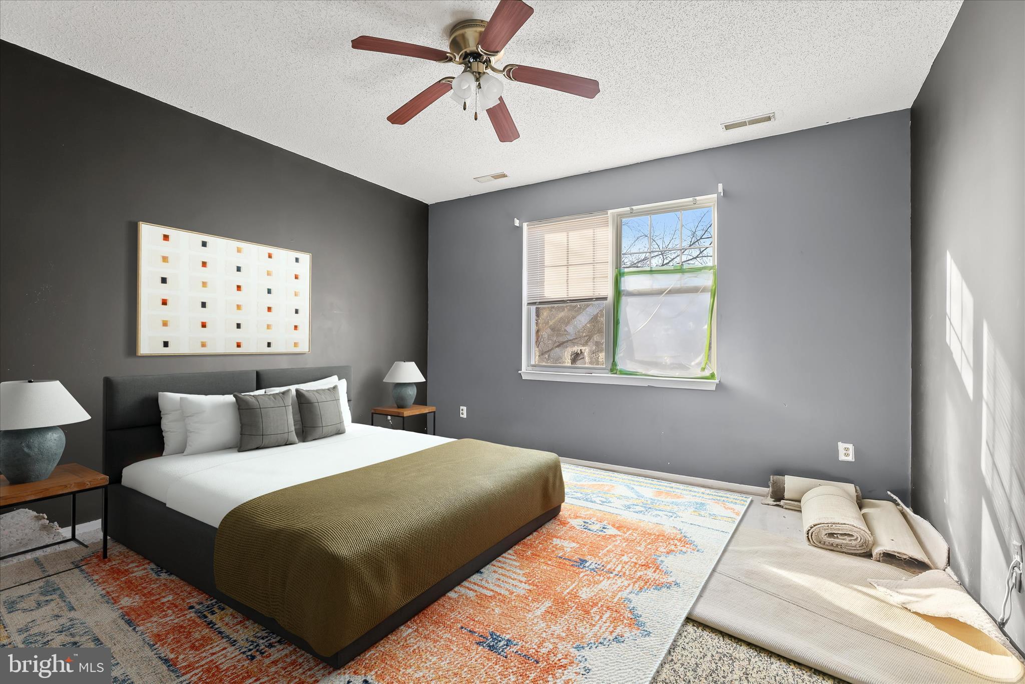 7205 Bogley Road, Unit 303 Baltimore, MD 21244 - Photo 13 of 27 Primary Bedroom Suite Staged Using Virtual Tools