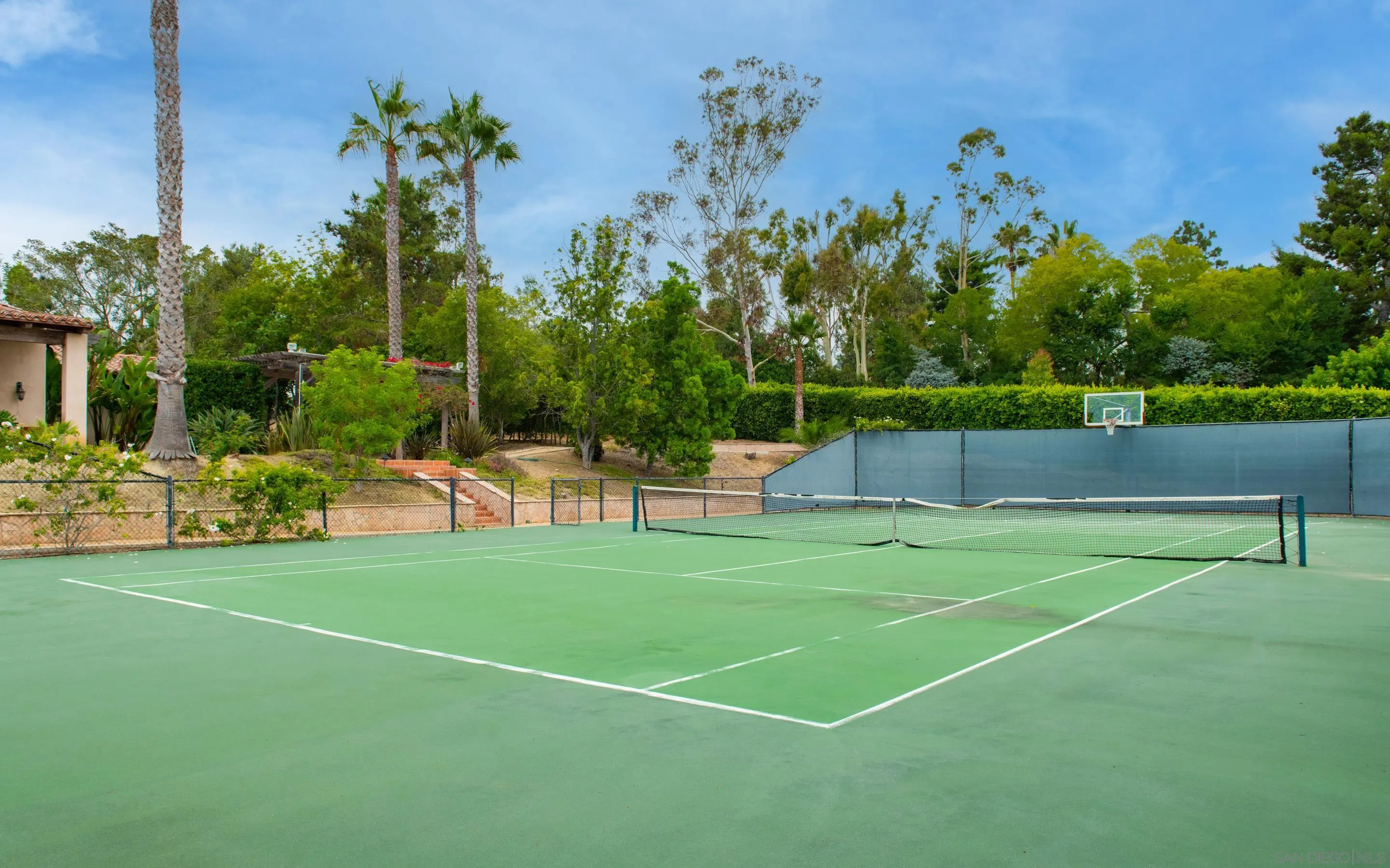 17427 Los Morros Rancho Santa Fe, CA 92067 - Photo 9 of 11 a view of a basketball court