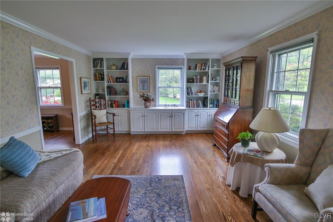 3305 Altonah Road Bethlehem, PA 18017 - Photo 4 of 26 Large, sunny living room with refinished hardwood