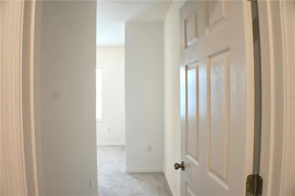 a view of a closet area