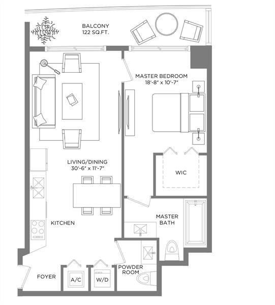 55 Southwest 9th Street, Unit 3509 Miami, FL 33130 - Photo 3 of 35 Photo 3