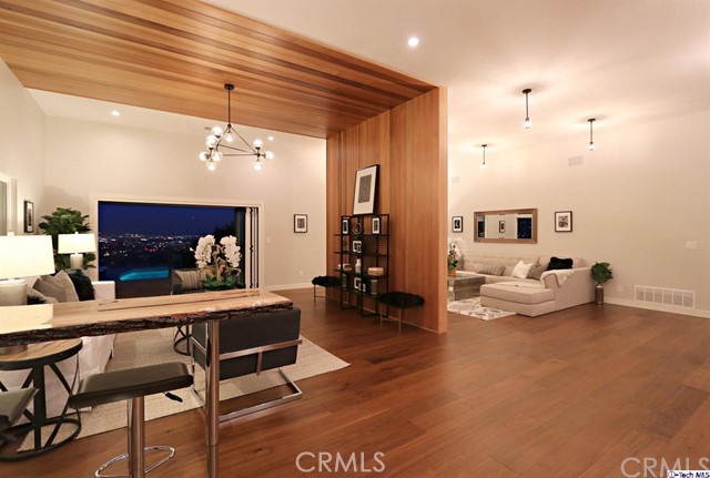 770 Panorama Place Pasadena, CA 91105 - Photo 5 of 35 a living room with furniture and a fireplace