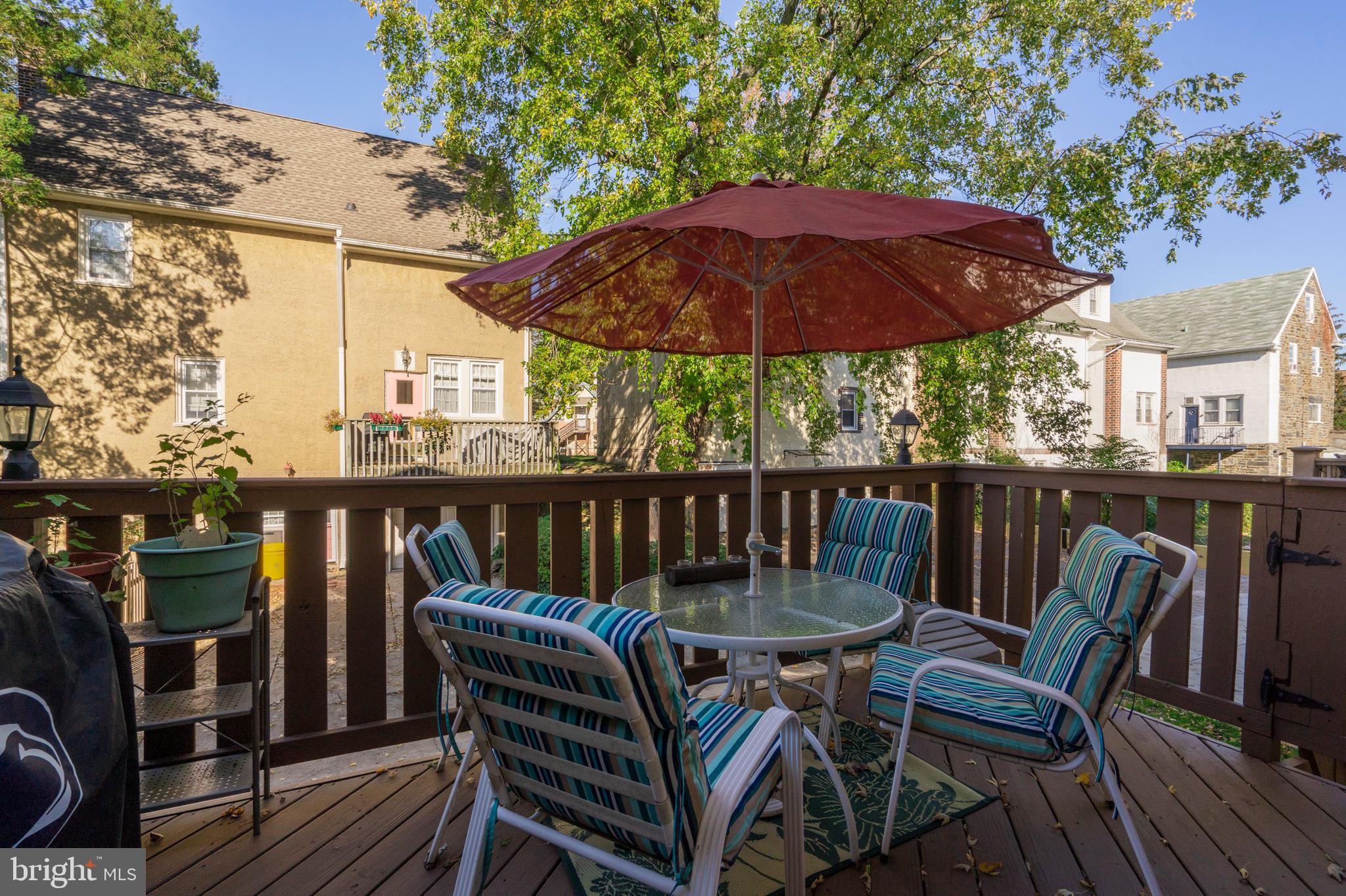 32 Wellington Road Ardmore, PA 19003 - Photo 20 of 35 Rear Deck