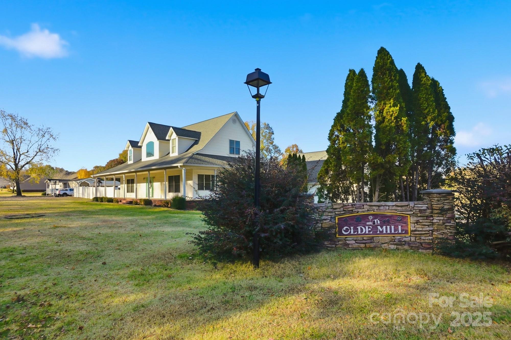 845 St Paul Church Road Salisbury, NC 28146 - Photo 44 of 44 a view of a house with a yard