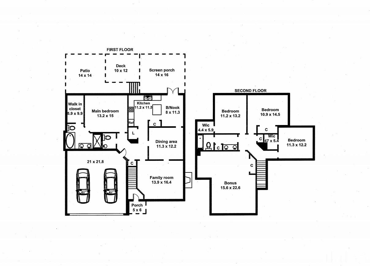 1709 Waltham Way Raleigh, NC 27614 - Photo 30 of 30 Floor Plan of the home