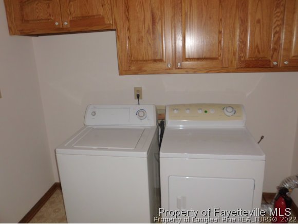 400 Myra Road Raeford, NC 28376 - Photo 13 of 24 a utility room with dryer and washer