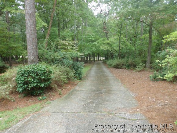 400 Myra Road Raeford, NC 28376 - Photo 22 of 24 a view of a pathway both side of yard