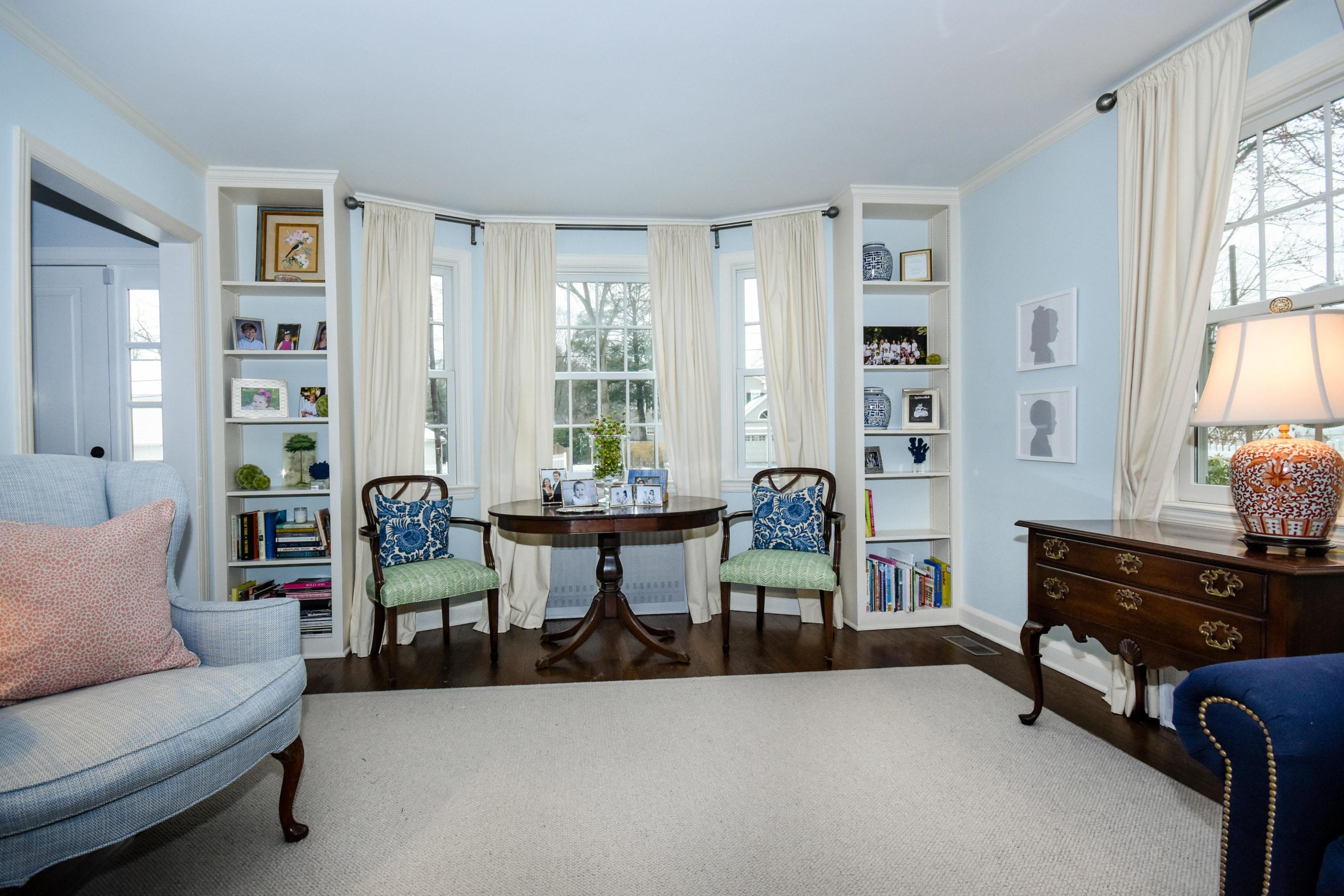 17 Abbey Road Darien, CT 06820 - Photo 5 of 24 a living room with furniture and a window
