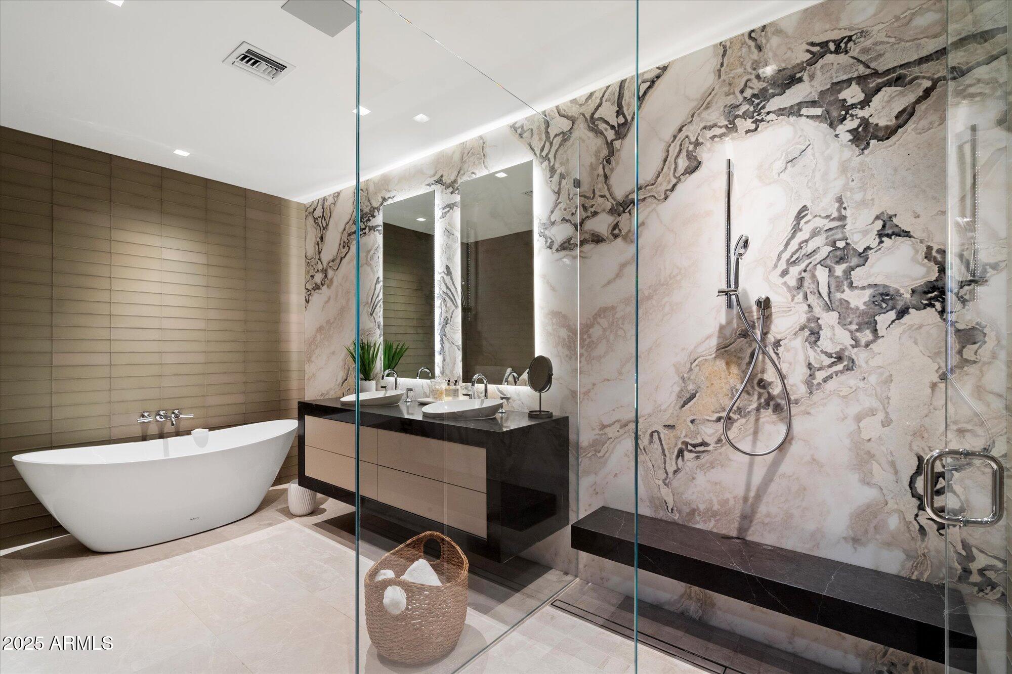 10585 East Crescent Moon Drive, Unit 44 Scottsdale, AZ 85262 - Photo 49 of 88 042-Bedroom 1 Bathroom