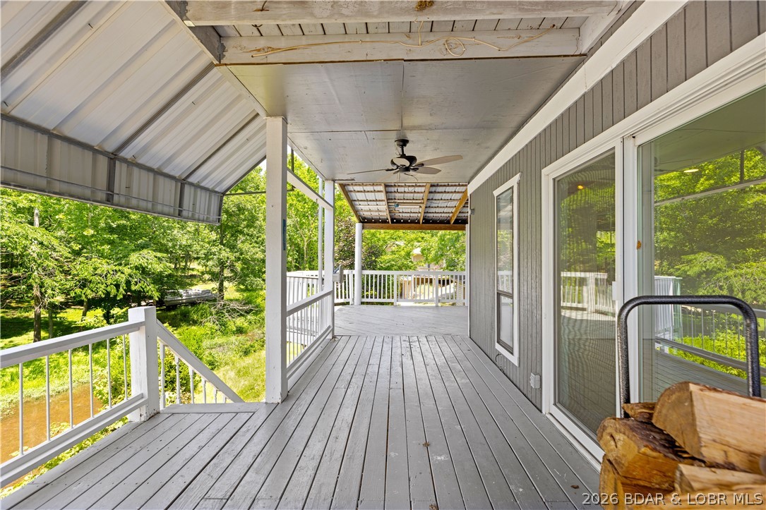 20569 Echo Valley Road Rocky Mount, MO 65072 - Photo 18 of 43 Covered Deck Space
