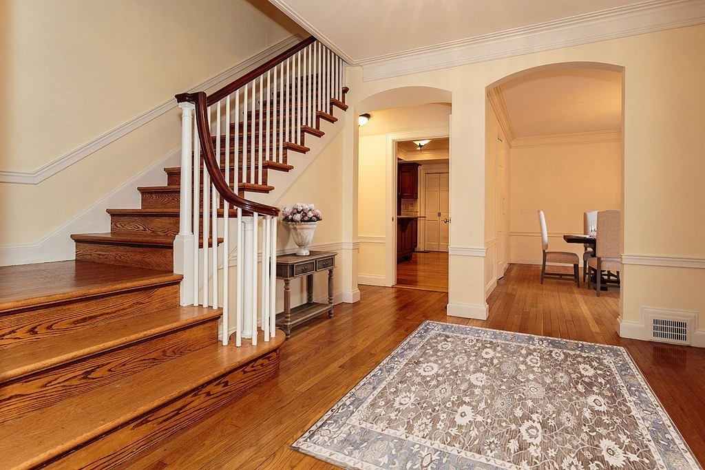 107 Rutledge Road Belmont, MA 02478 - Photo 2 of 16 a view of entryway and hall with wooden floor