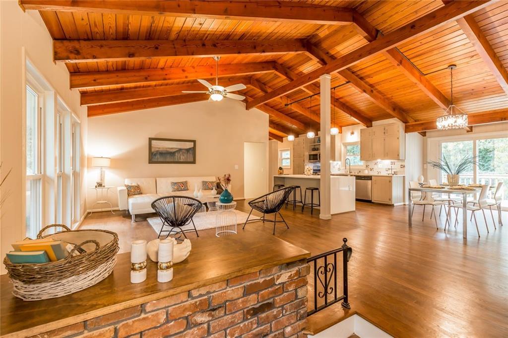 4689 Eidson Road Dunwoody, GA 30360 - Photo 1 of 1 Welcome Home! Awesome Open Concept Living in this Absolutely Fabulous Totally Renovated Mid Century Modern Ranch!