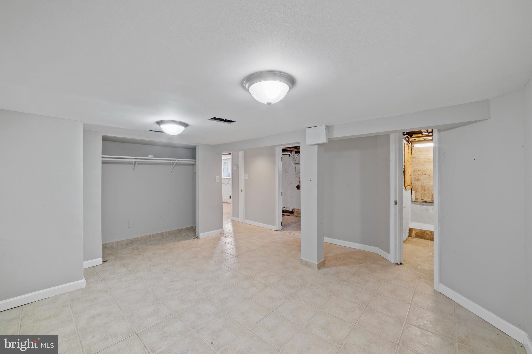 606 4th Street Riverside, NJ 08075 - Photo 33 of 37 a view of an empty room and a ceiling fan