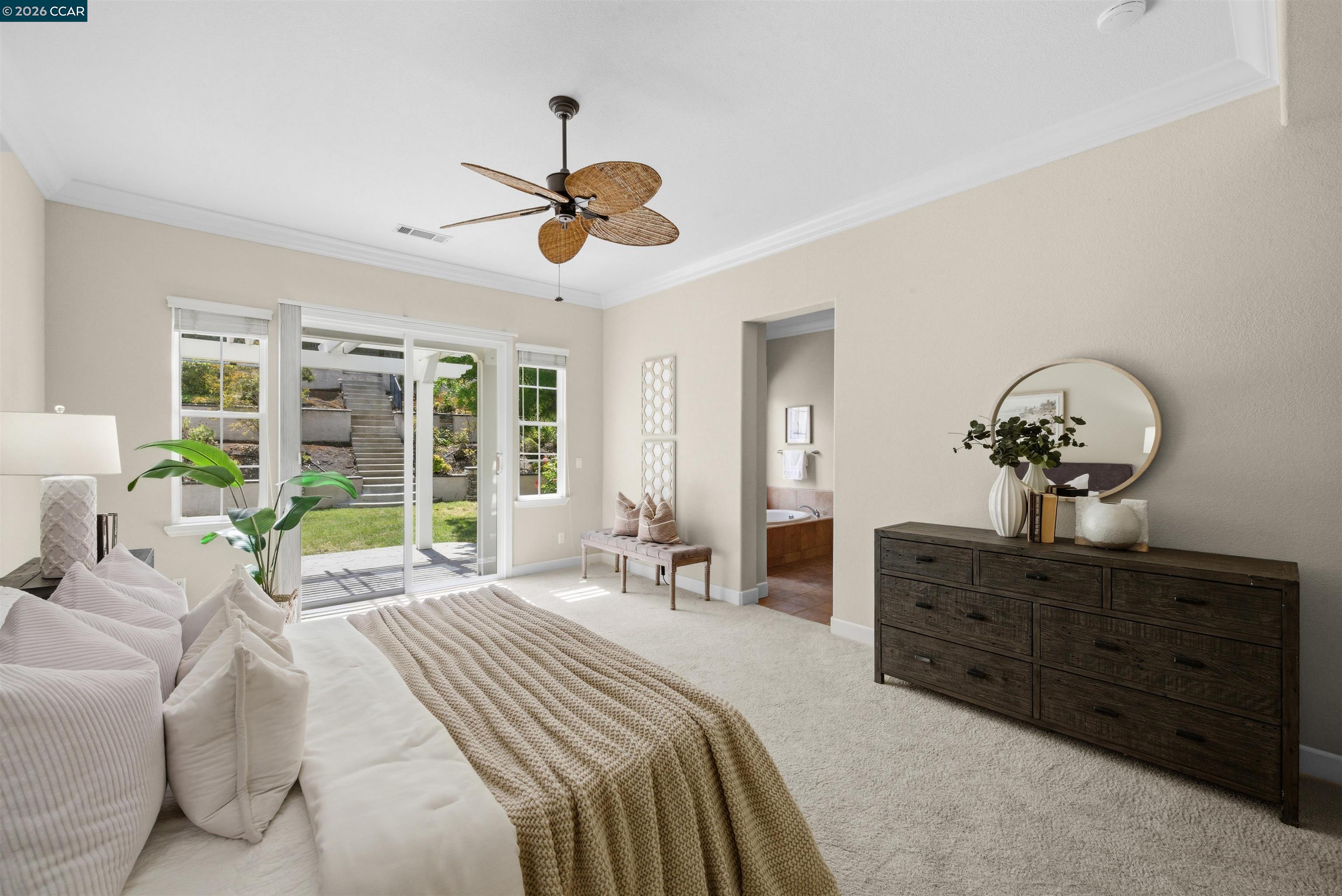 5260 Hiddencrest Court Concord, CA 94521 - Photo 29 of 87 a bedroom with a large bed and a window