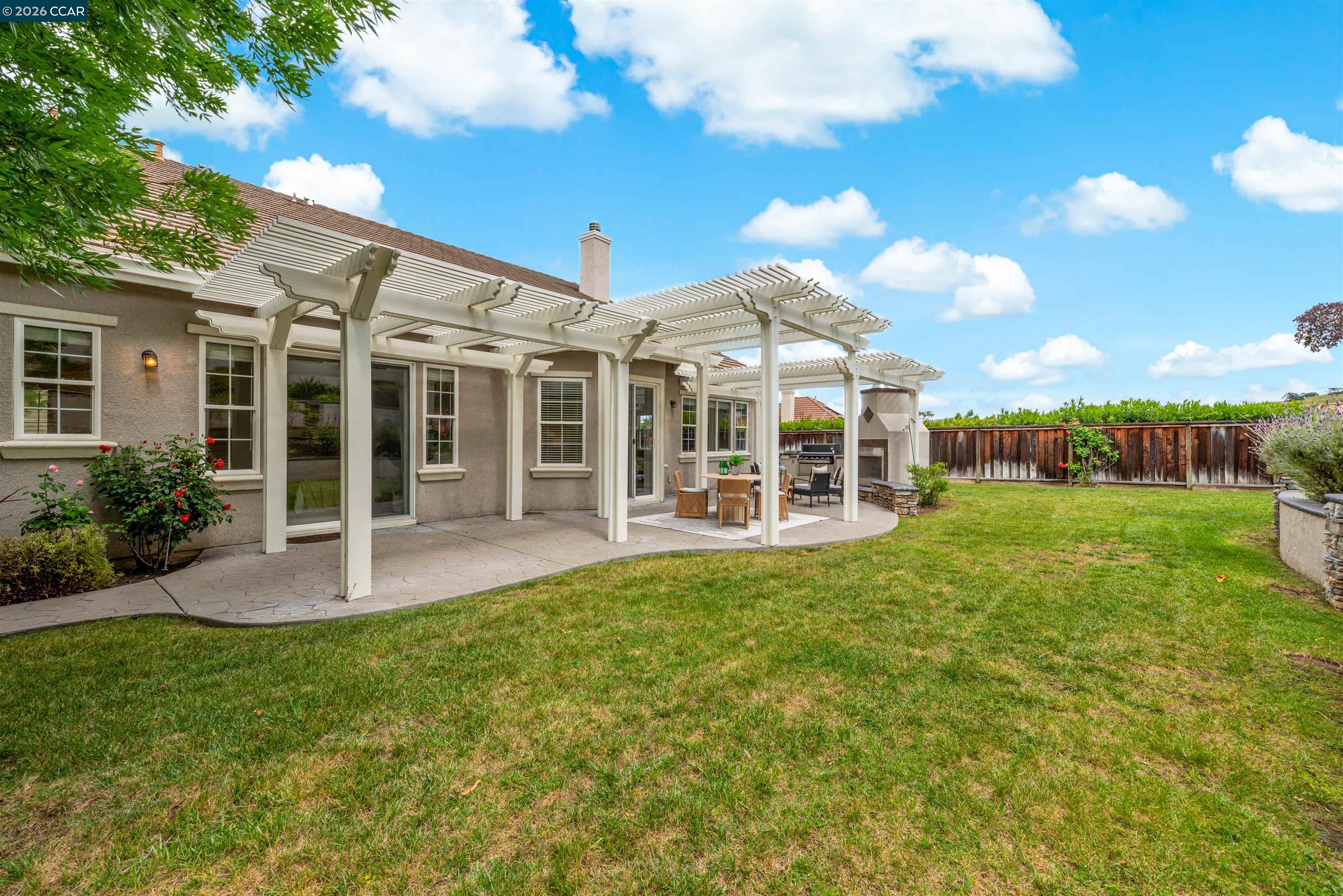 5260 Hiddencrest Court Concord, CA 94521 - Photo 64 of 87 a view of a house with backyard porch and sitting area