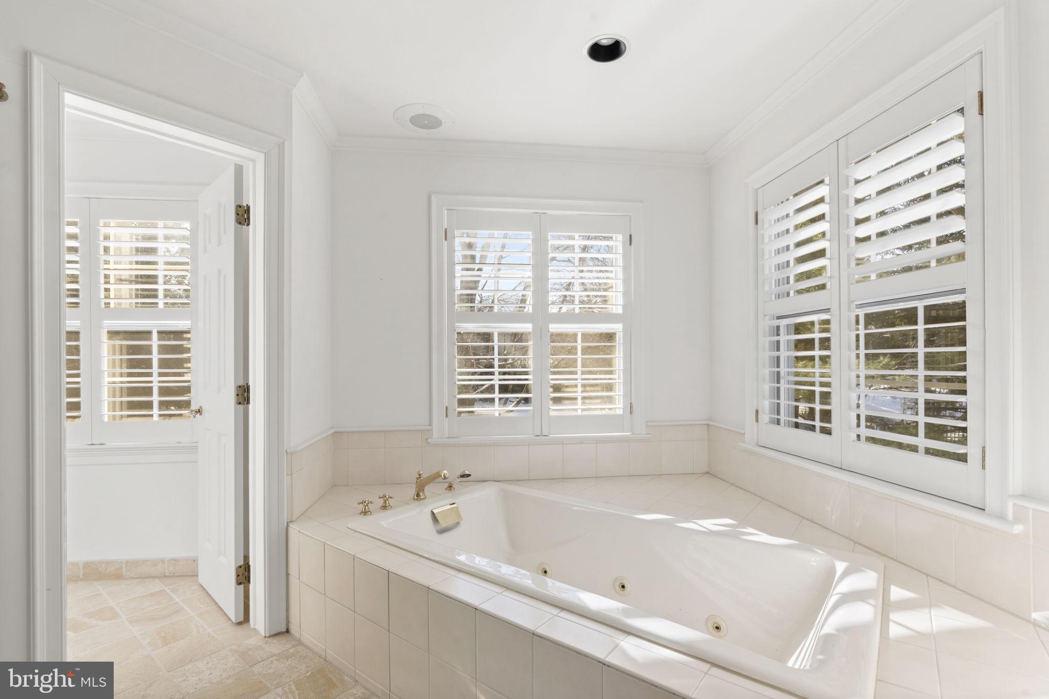 841 Mt Moro Road Villanova, PA 19085 - Photo 32 of 54 a bathroom with a bathtub and a shower