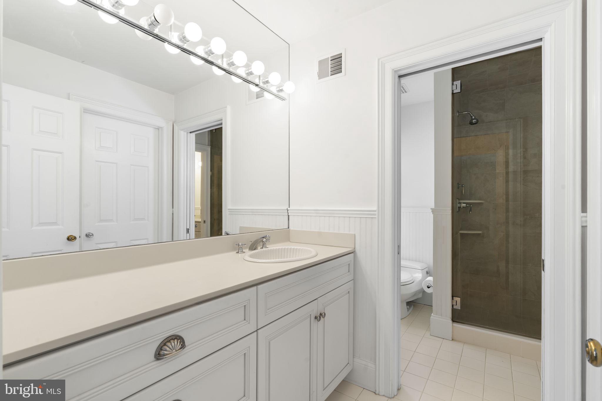 841 Mt Moro Road Villanova, PA 19085 - Photo 39 of 57 a bathroom with a sink and a mirror