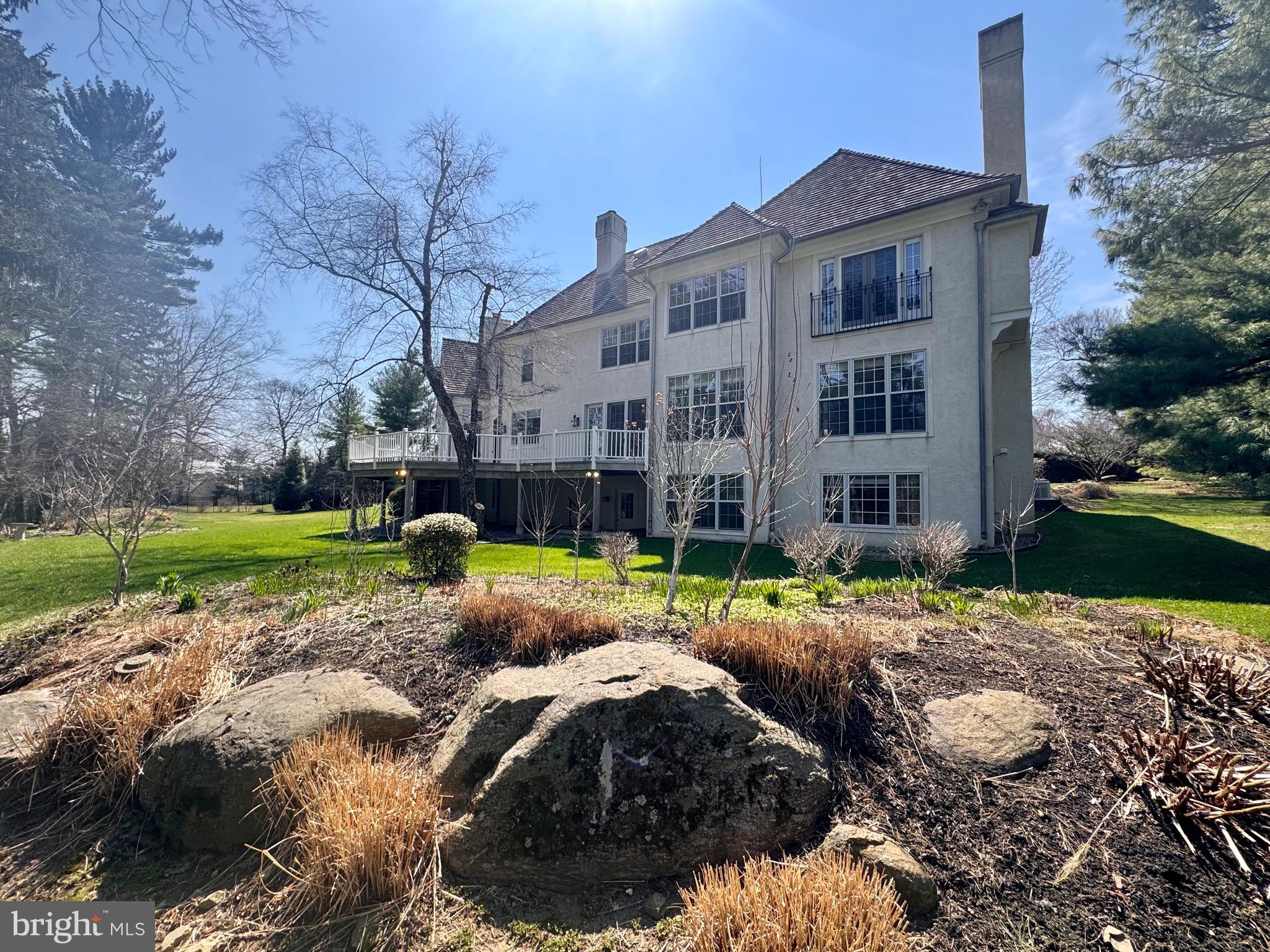 841 Mt Moro Road Villanova, PA 19085 - Photo 53 of 54 a view of a house with backyard and sitting area