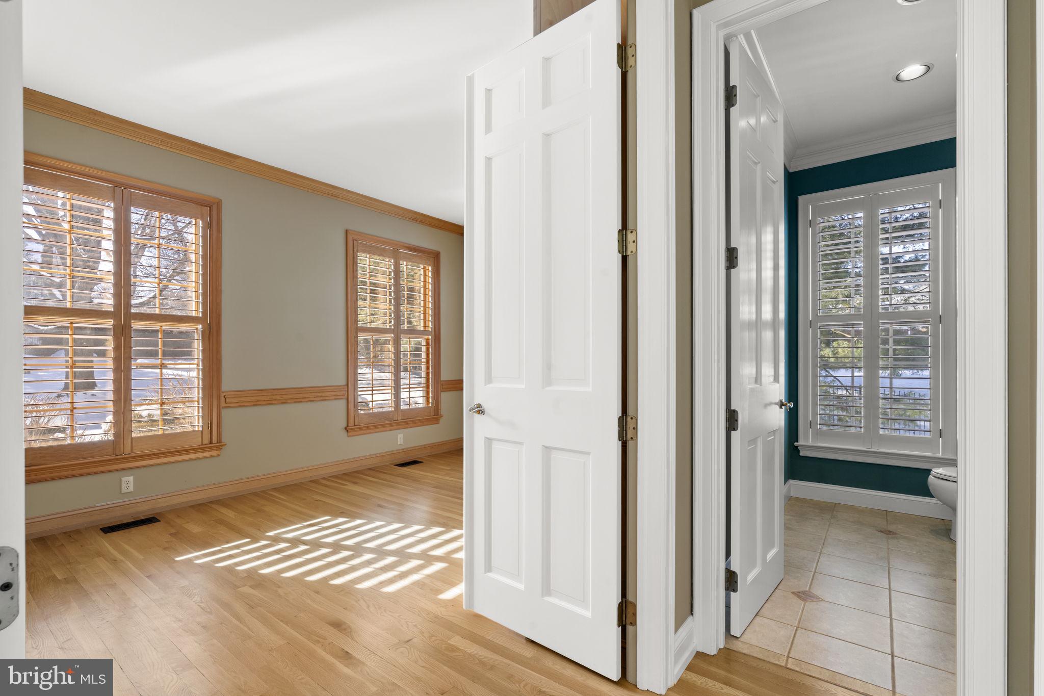841 Mt Moro Road Villanova, PA 19085 - Photo 6 of 57 a view of front door with wooden floor