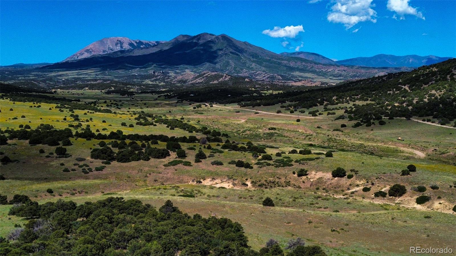 363 Black Hills Road Walsenburg, CO 81089 - Photo 13 of 30 a view of outdoor space and mountain view