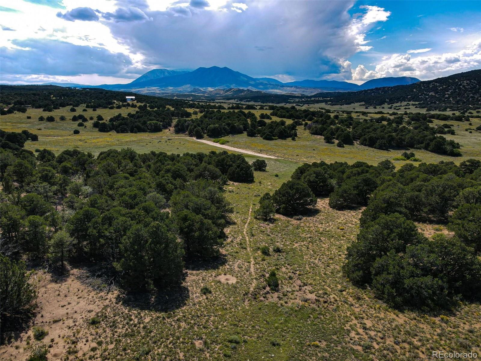 363 Black Hills Road Walsenburg, CO 81089 - Photo 24 of 30 a view of outdoor space and mountain view