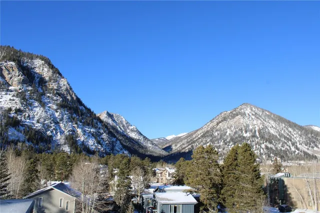 a view of a backyard with plants and a lake view