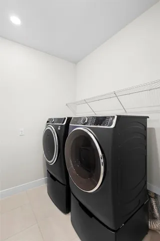 a room with a desk and chair