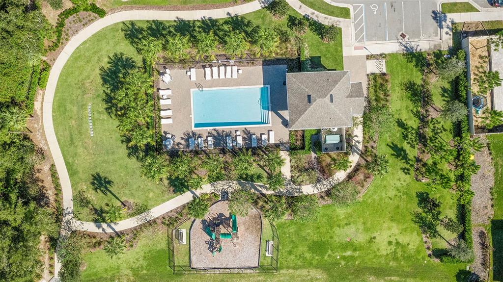 2024 Canopy Terrace Boulevard DeLand, FL 32724 - Photo 23 of 25 an aerial view of a house with a yard and sitting area