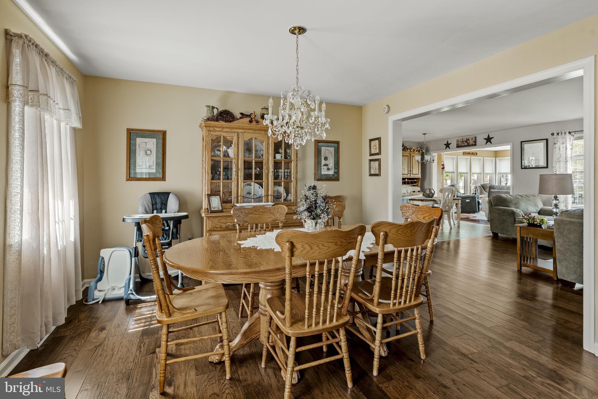 4 Eagle Circle Denver, PA 17517 - Photo 23 of 61 a view of a dining room with furniture window and wooden floor