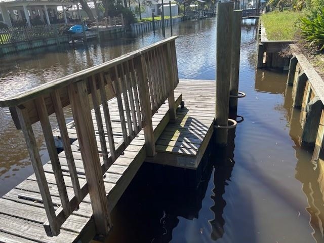 237 Basque Road St. Augustine, FL 32080 - Photo 4 of 13 Dock with a water view