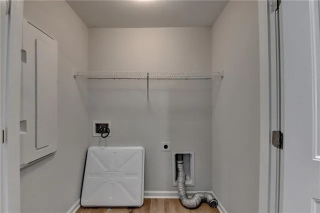 a view of empty room