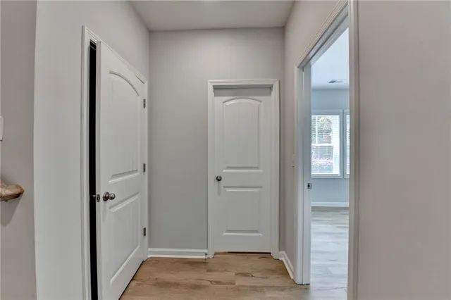 a car parked in front of a building