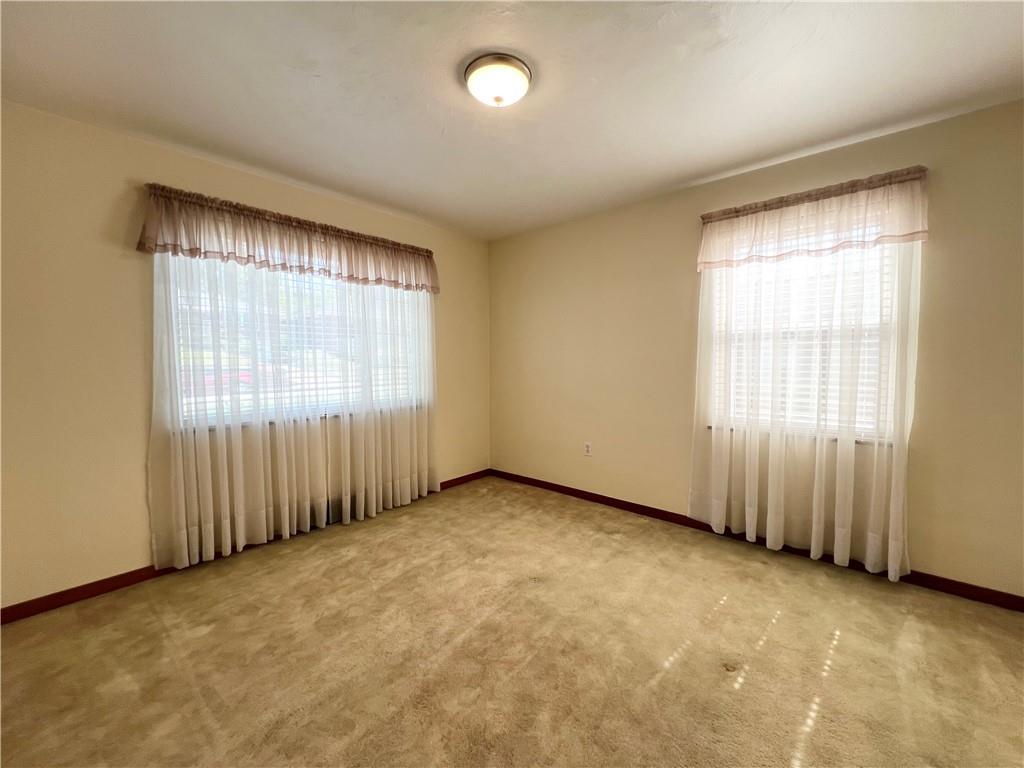 233 Reed Street Lower Burrell, PA 15068 - Photo 24 of 40 Bedroom 2 with wall to wall carpet.