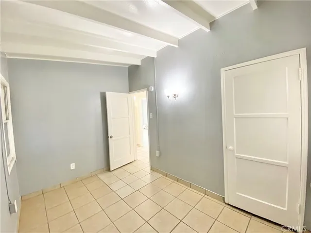 a view of hallway with windows