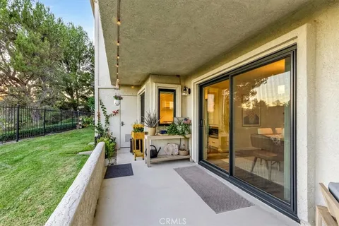 a house with garden view