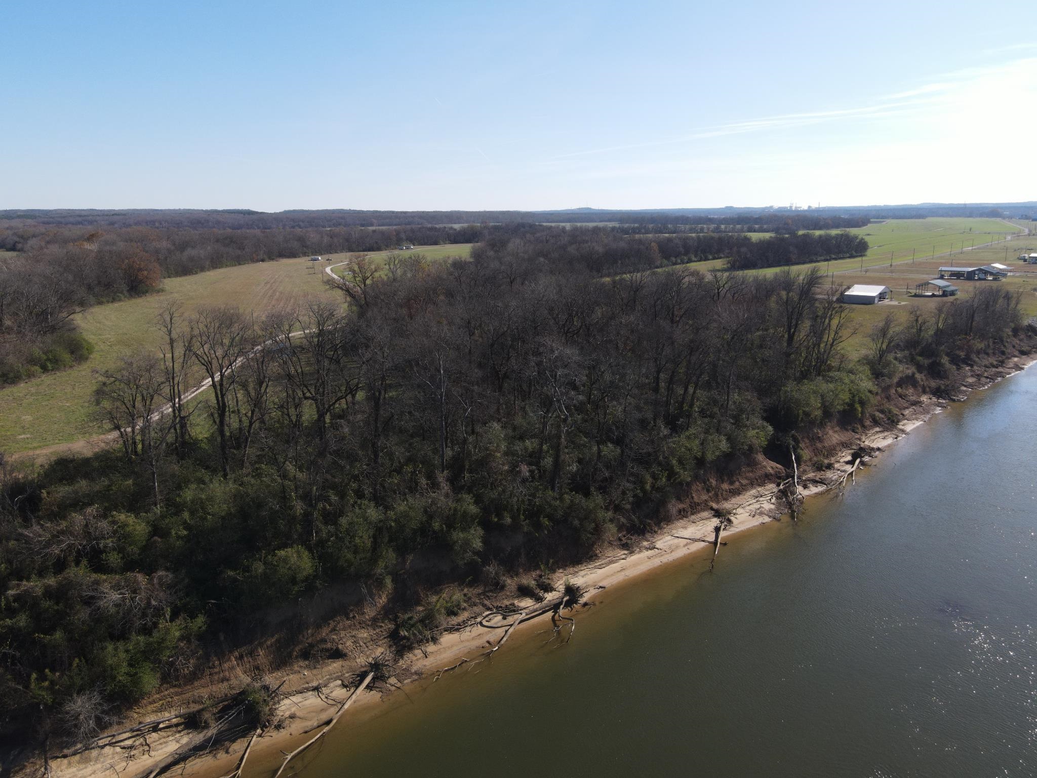 1 Bandit Way Savannah, TN 38372 - Photo 8 of 23 an aerial view of residential house and lake