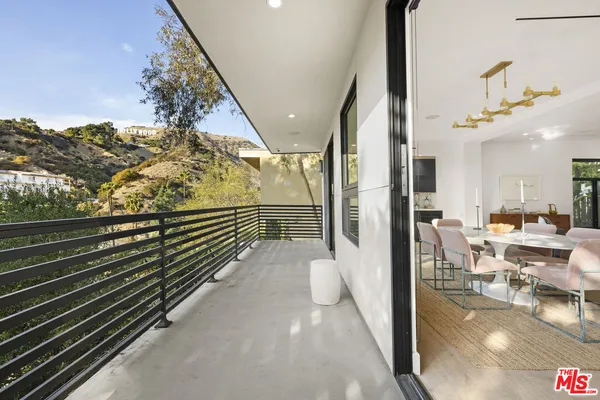 a view of balcony and deck
